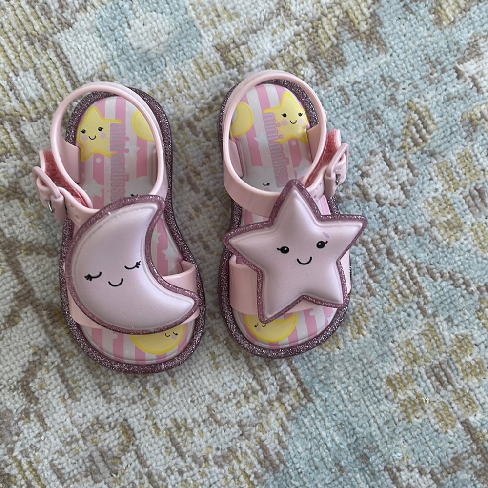 Mini Melissa Velcro sandals